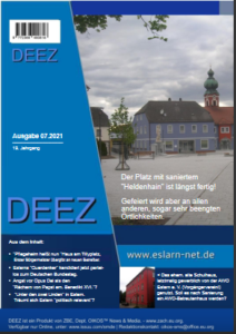 Cover der DEEZ-Ausgabe 07.2021