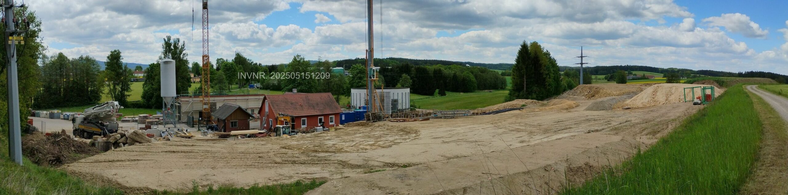 Eslarn – Bauwesen: Neue Bilder von der Kläranlagen-Baustelle